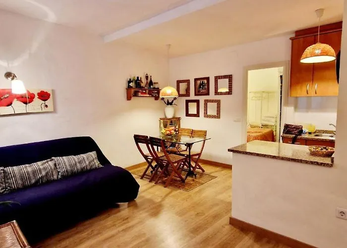 Les Flors !2minutos De La Playa! Apartman *